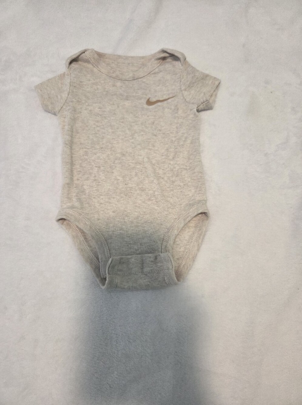 Nike Kids Light Beige Sleeveless Onesie